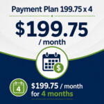 Payment Plan 199.75 x 4